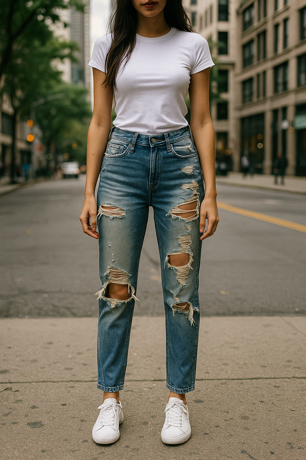 Jeans Azul Claro.Marca FOREVER 21