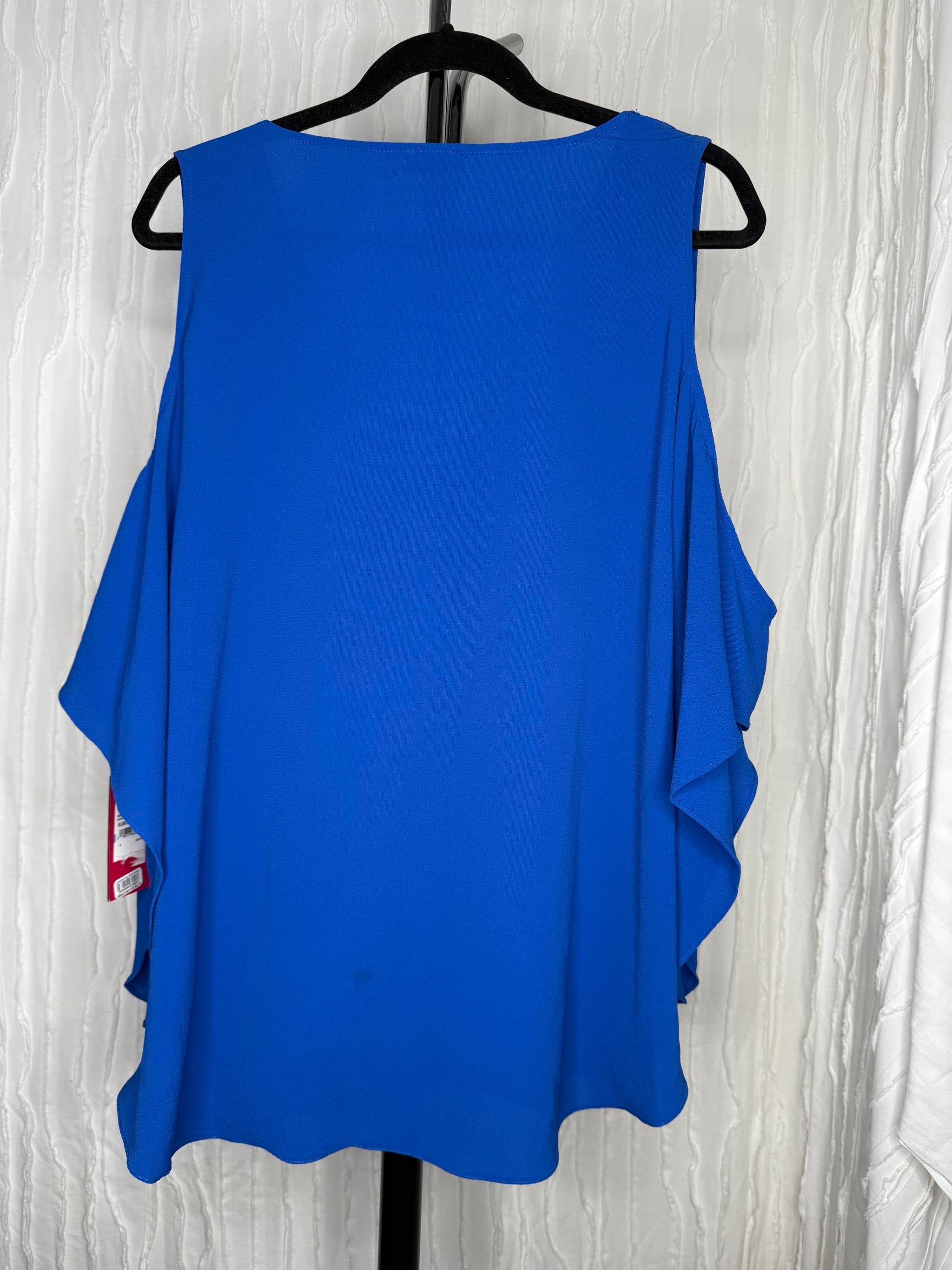 Blusa Azul rey. Marca Vince Camuto